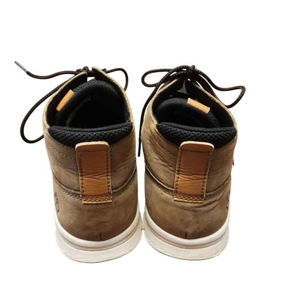 Timberland Men's Black and Tan Sneakers Size 12 - Picture 3 of 10